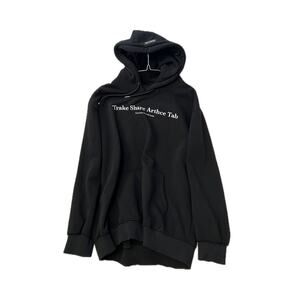 Black "trake share arthce tab" Hoodie Mens XL